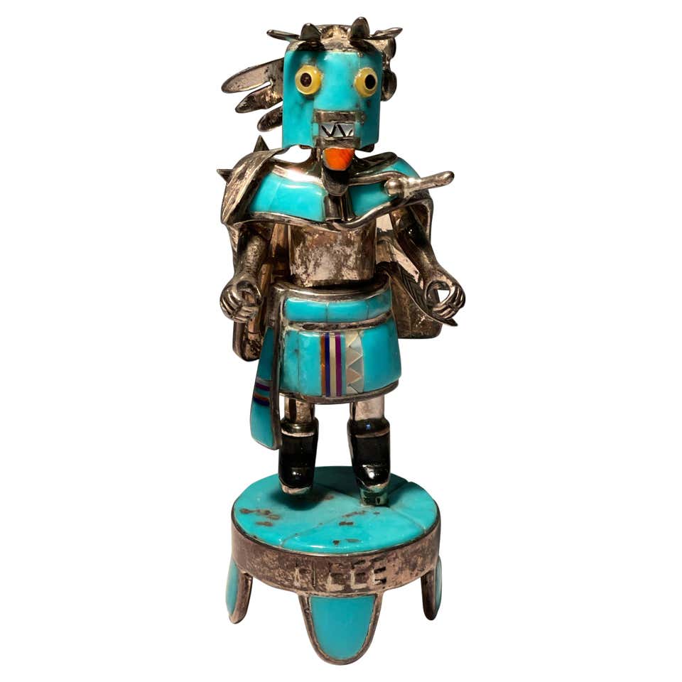Sterling Silver and Turquoise Kachina
