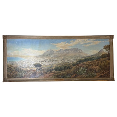 John Roland Brown, Panorama of Cape Town from Signal Hill, Circa 1910