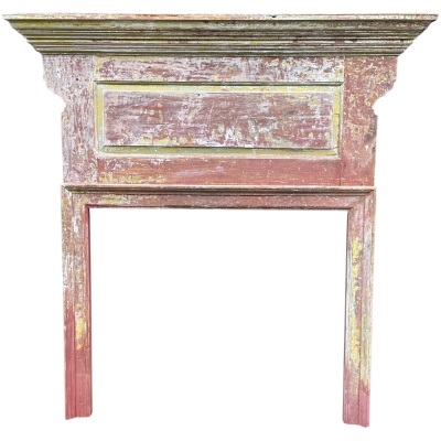 Late 18th Century American Pine Mantel