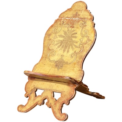 18th Century Carved Giltwood Book Stand